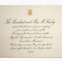 Warren G. Harding's Invitation to the White House